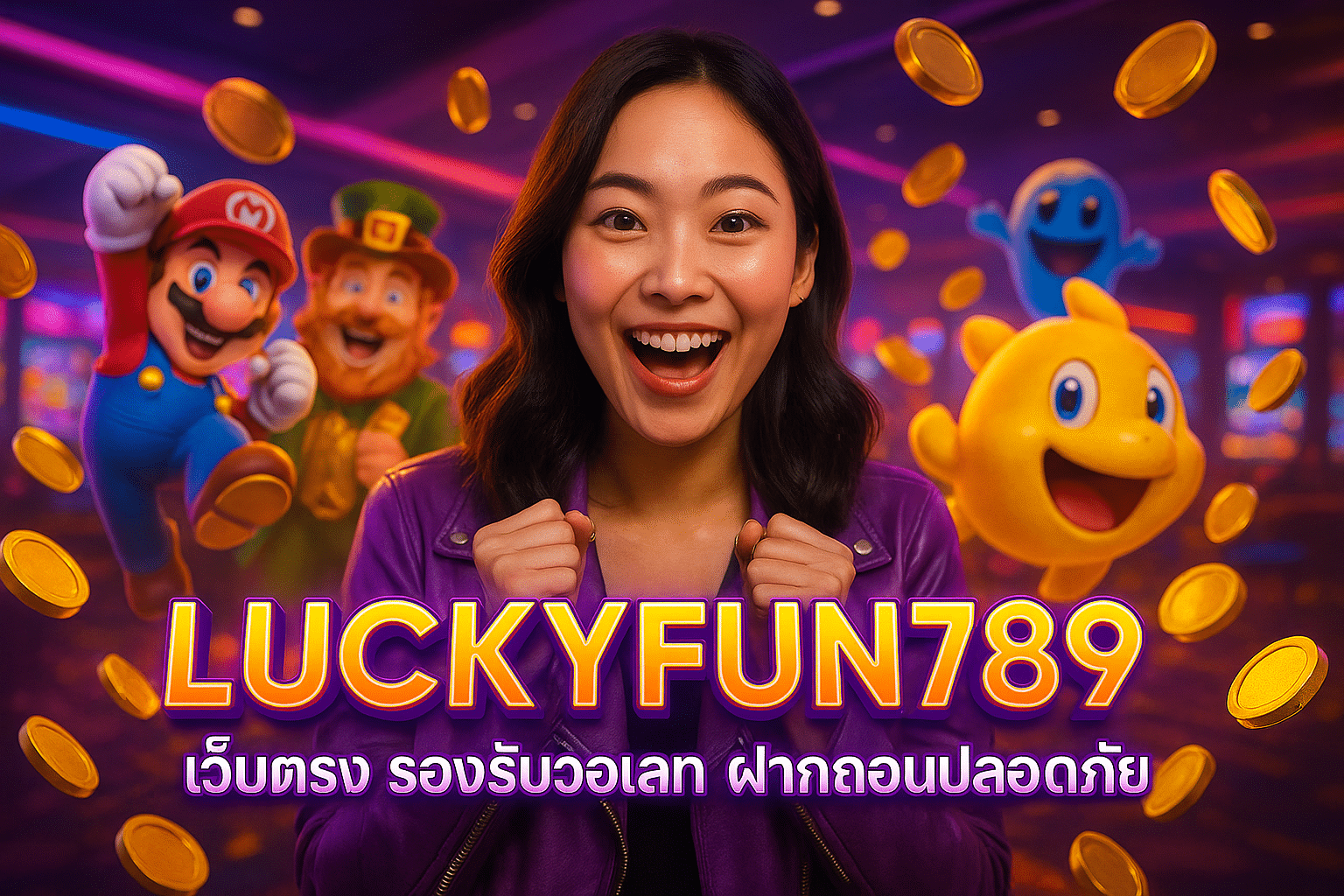 LUCKYFUN789 เว็บตรง รองรับวอเลท ฝากถอนปลอดภัย