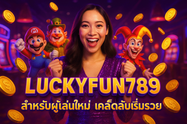 LUCKYFUN789 สำหรับผู้เล่นใหม่ เคล็ดลับเริ่มรวย